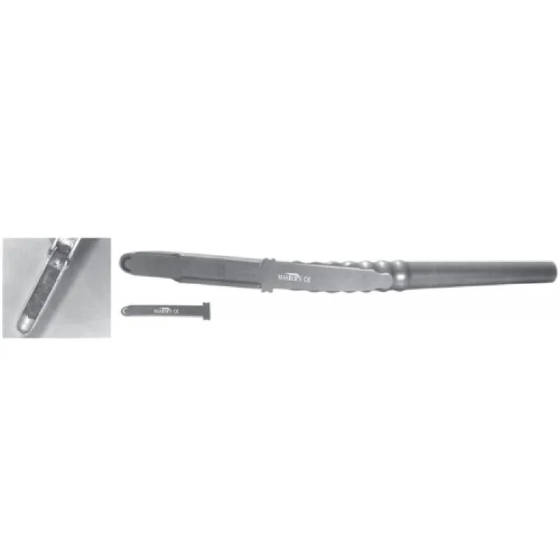 RASPADOR DE HUESO CURVO MASTER 1635