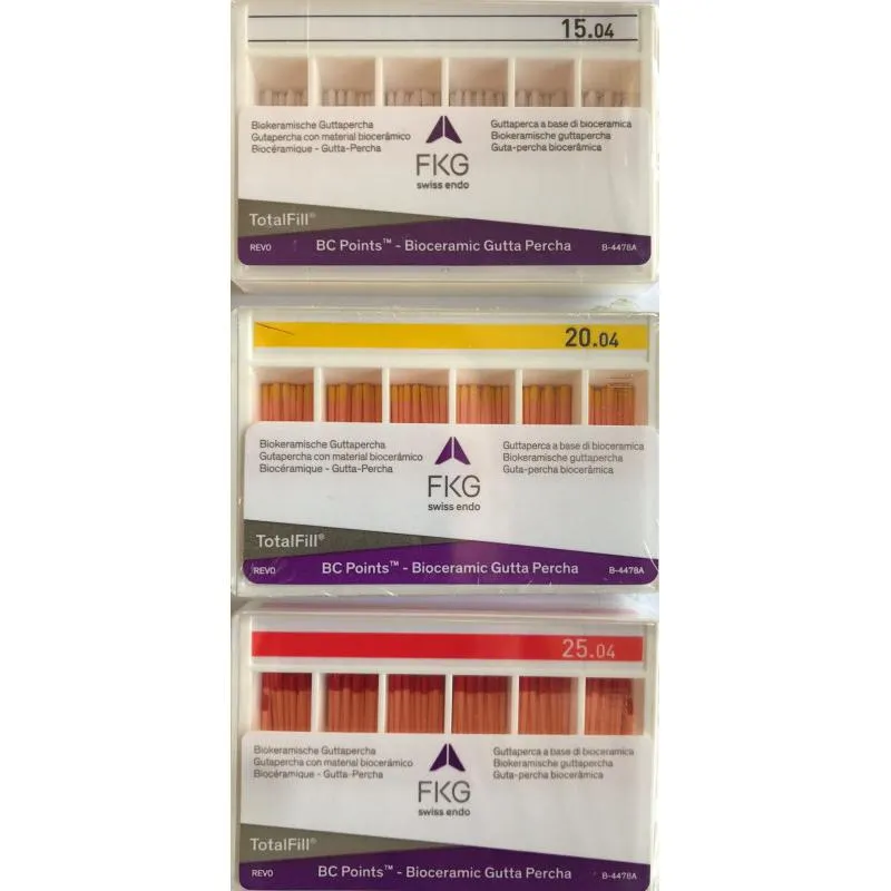 PUNTAS GUTTAPERCHA TOTALFILL BC 04 Nº30 - 04