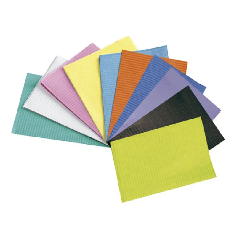 SERVILLETAS BABERO MONOART 500 UDS - LILA