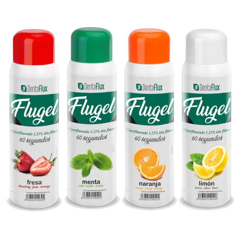 FLUGEL 1.23% IÓN FLÚOR - SABOR MENTA 1L