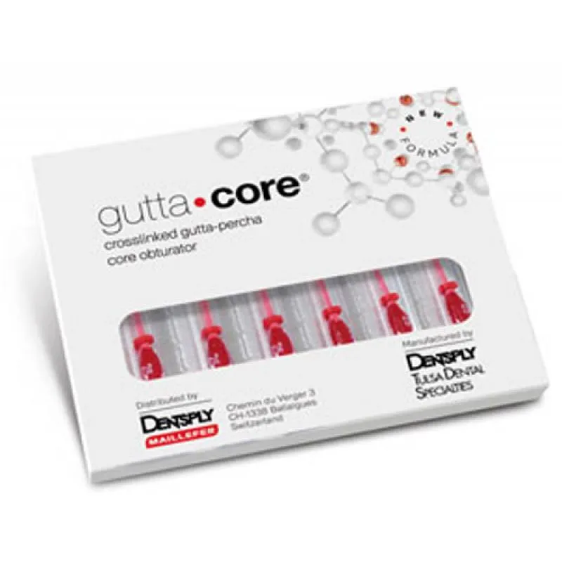 OBTURADOR ROSA GUTTACORE 6 UDS Nº20