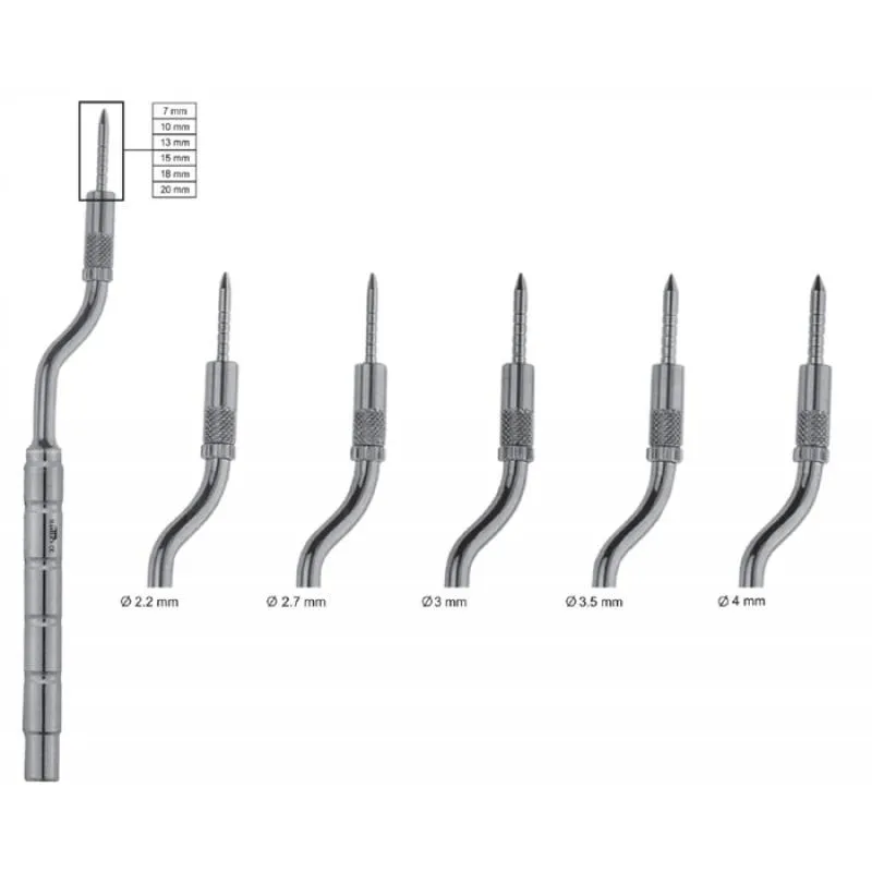 OSTEOTOMO MASTER CURVO Ø 2,2MM - 1588