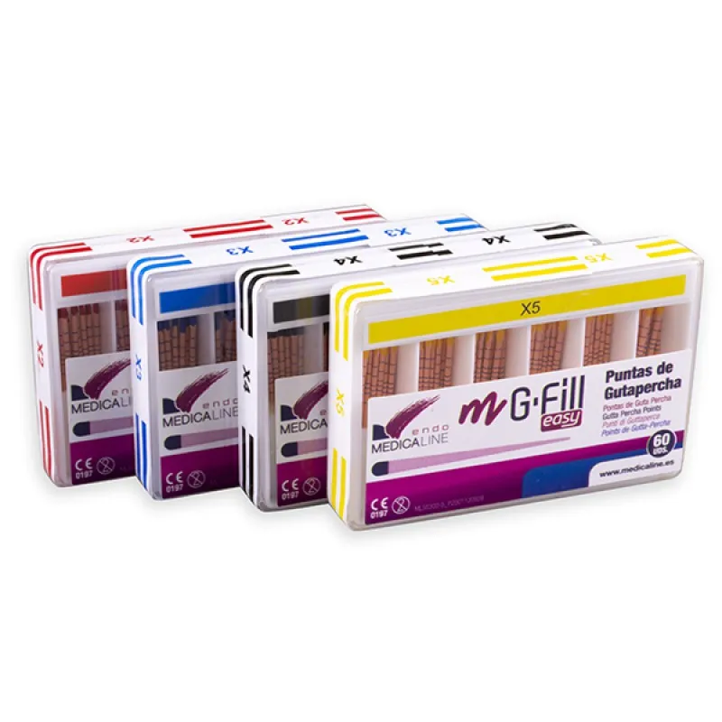 PUNTA GUTAPERCHA M-G FILL EASY 60UDS