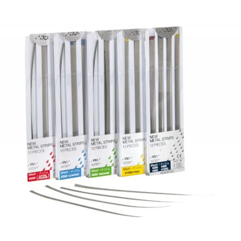 METAL STRIPS 12 UDS Nº 200 - ROJAS (000268)