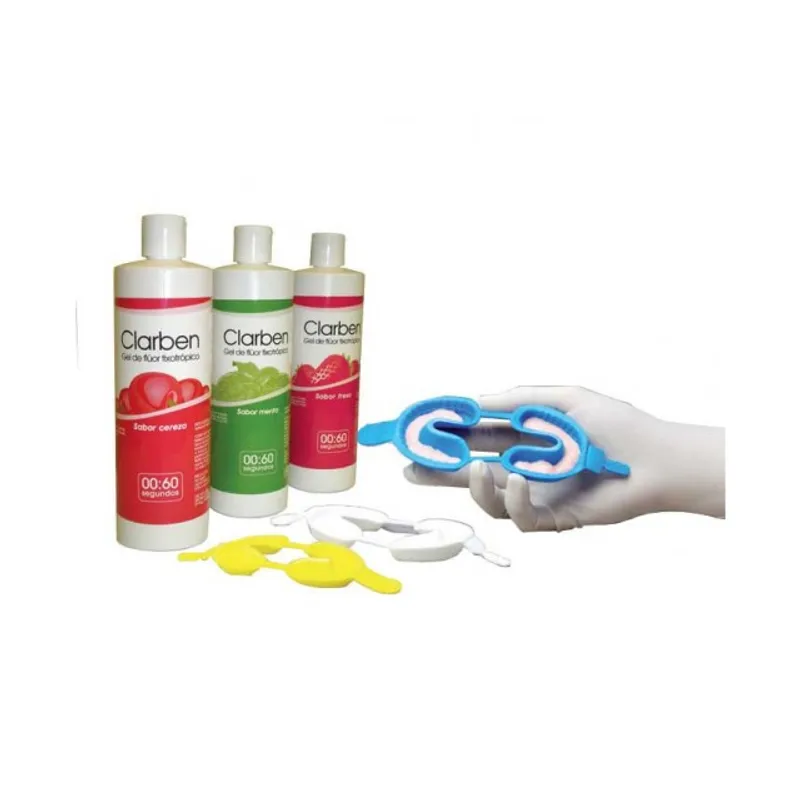 GEL DE FLUOR CLARBEN FRESA 500ML
