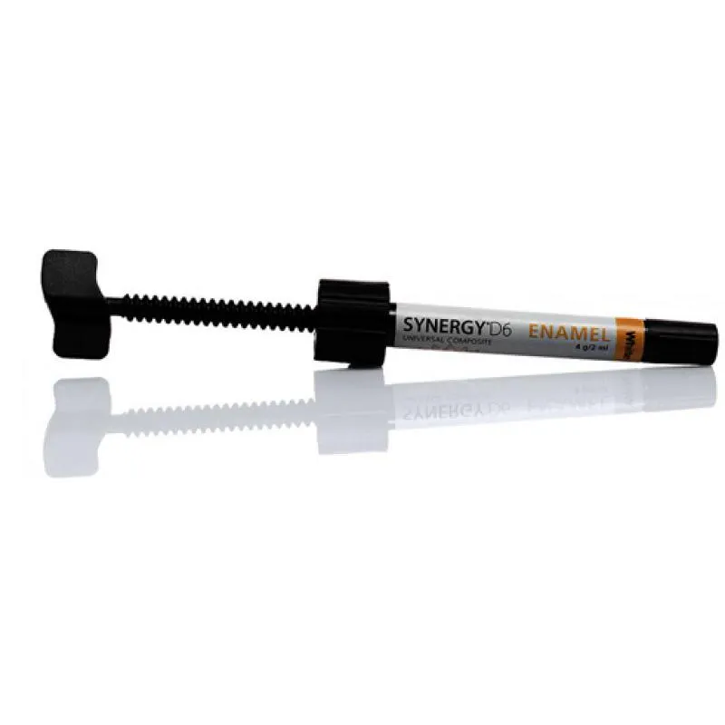 COMPOSITE NANOHÍBRIDO SYNERGY D6 JERINGA 4 GRS - ESMALTE WHITE OPALESCENCE